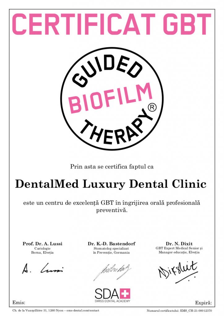 DentalMed GBT acreditat