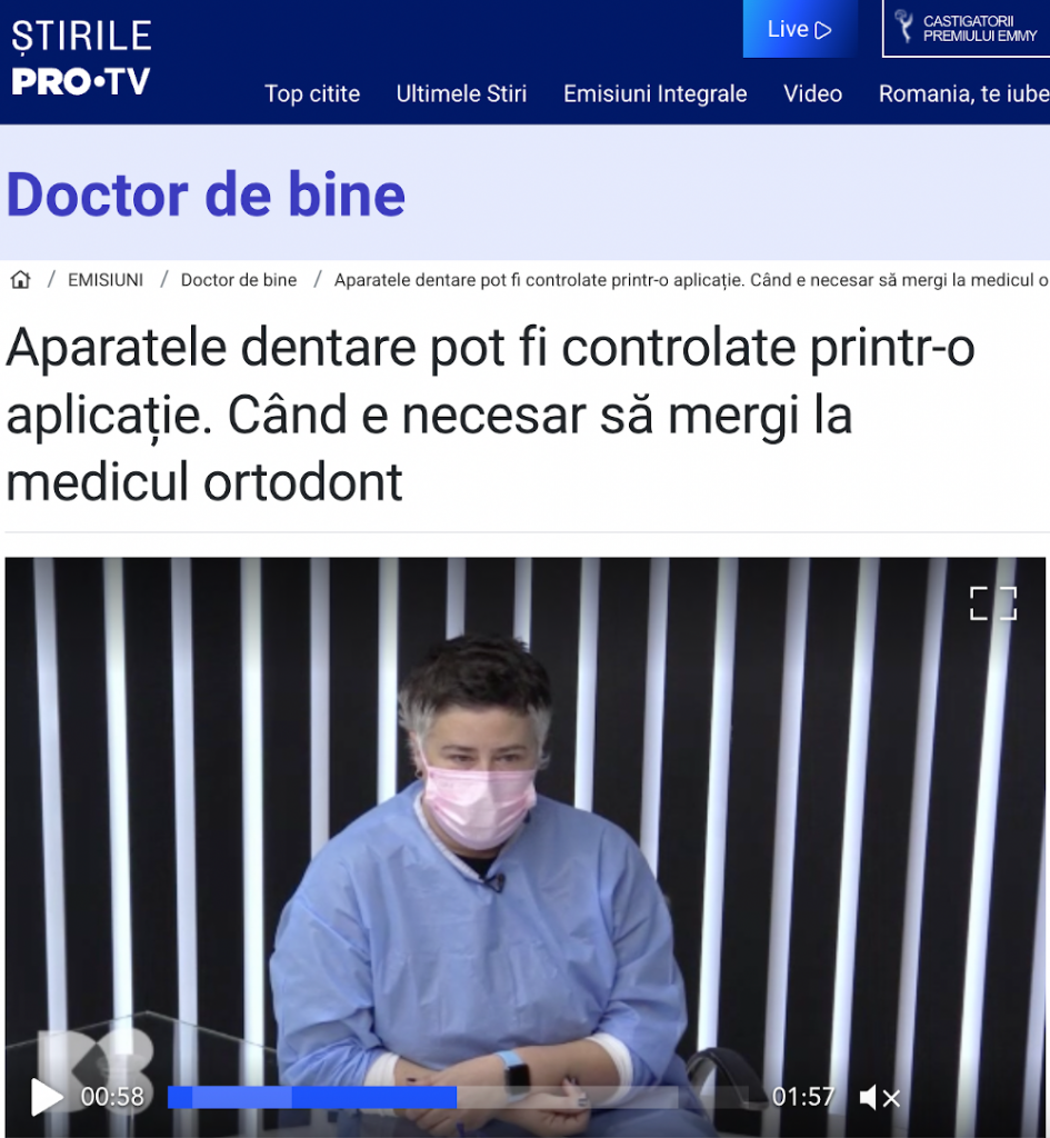 Dentalmed la StirileProTv