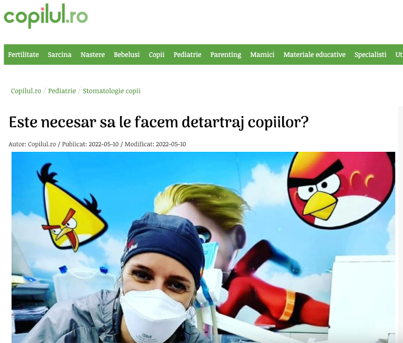 Copilul.ro Este necesar sa le facem detartraj copiilor?