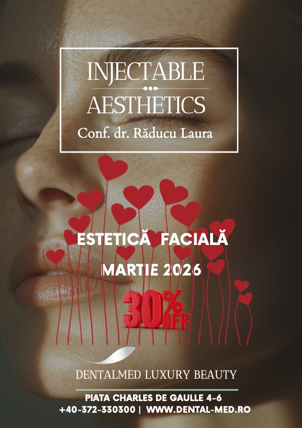 Estetica faciala Bucuresti 2 DentalMed Luxury Beauty Flyer A4 MART 2026 1 Estetica faciala Bucuresti