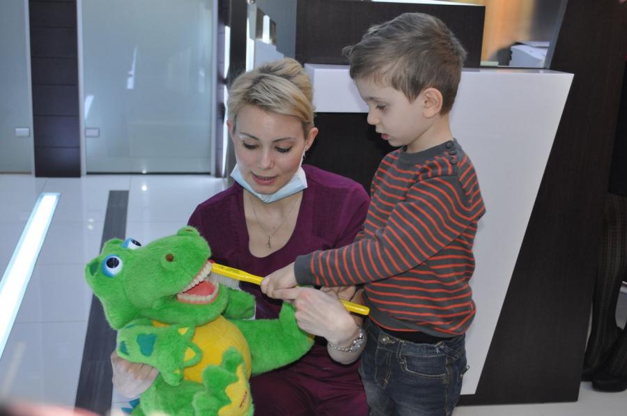 Gradinita Arici Pogonici in vizita la DentalMed Kids
